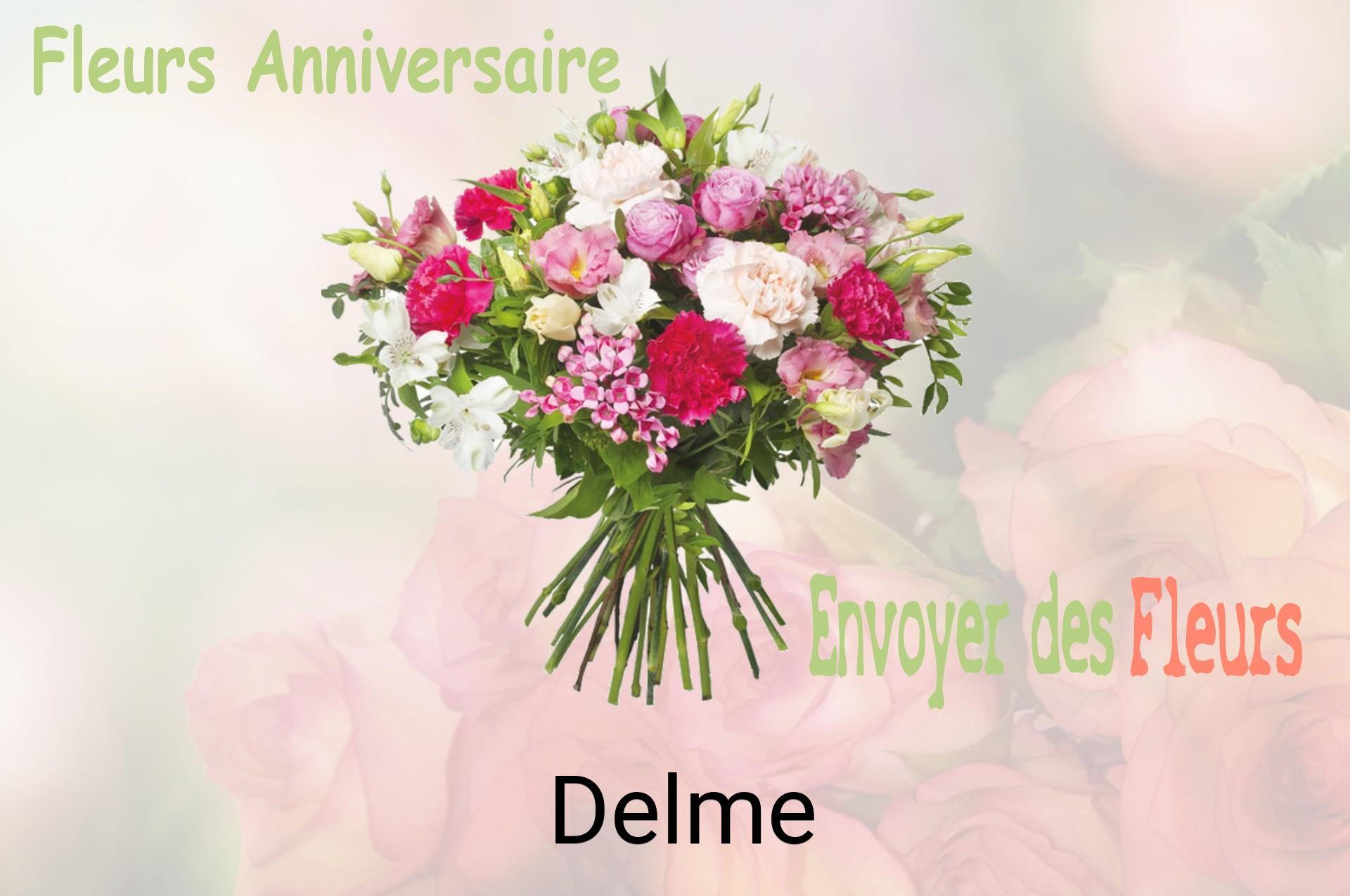 Bouquet de fleurs d’anniversaire livré à Delme